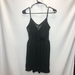 Forever 21 Black Dress with Lace Detail